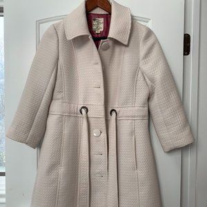 size M cream pea-coat